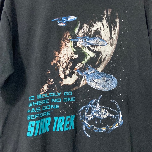 Vintage 93 Star Trek T - Picture 3 of 7